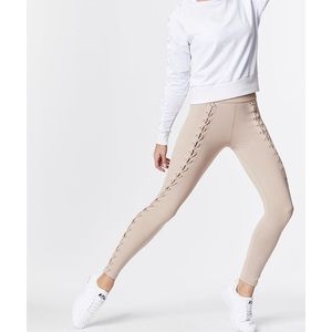 Carbon38 Lace Up Twisted Sean Legging